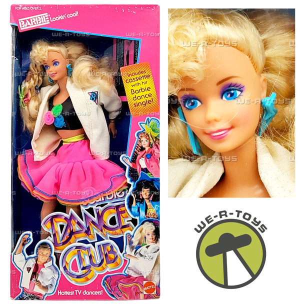 Dance Club Barbie Doll 1989 Mattel 3509