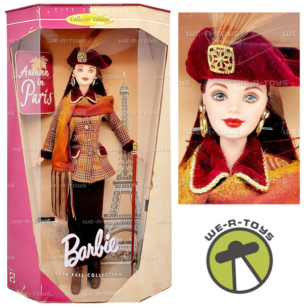 Autumn in Paris Barbie Doll City Seasons 1997 Mattel 19367