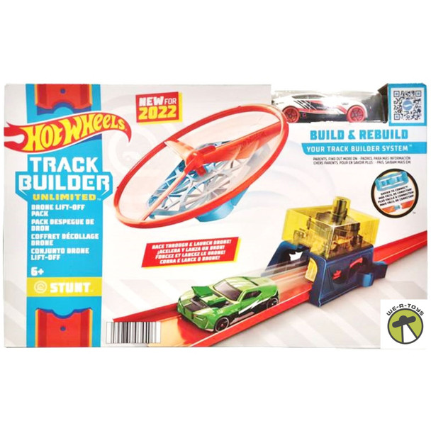 Hot Wheels Track Builder Drone Lift-Off Pack