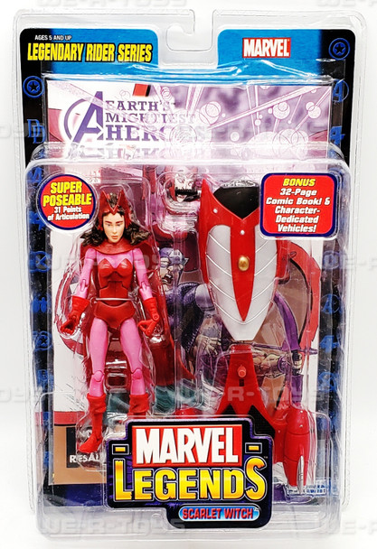 Marvel Legends Scarlet Witch Figure Legendary Rider Series Toy Biz 71163 NEW