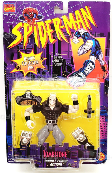 Marvel Comics Spider-Man Animated Series Tombstone Action Figure Toy Biz 1995