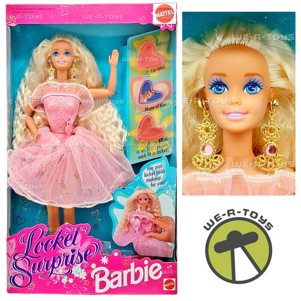 Locket Surprise Barbie Doll 1993 Mattel 10963