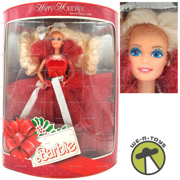Barbie Happy Holidays Special Edition 1988 Doll Mattel #1703