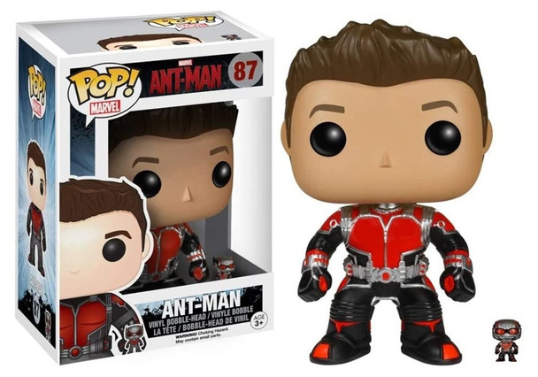 Marvel Collector Corps Ant-Man Vinyl Bobble-Head Funko Pop! Toy #87 NEW