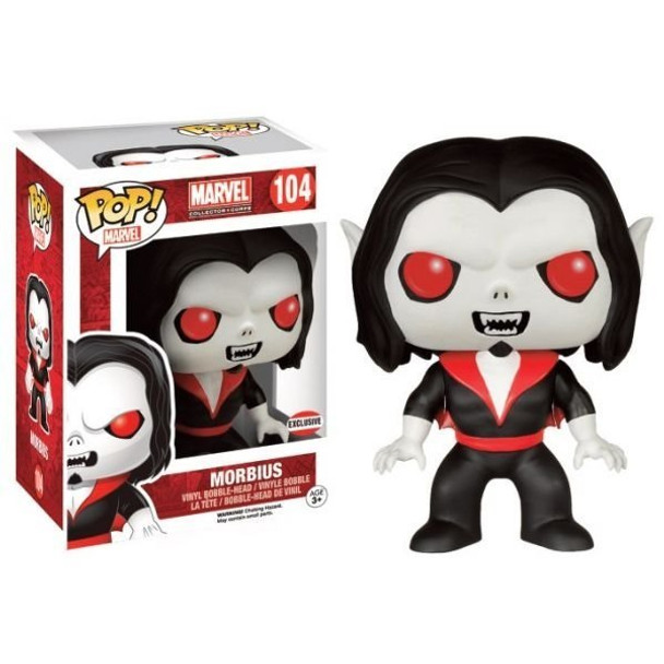 Marvel Collector Corps Morbius Vinyl Bobble-Head Funko Pop! Toy #104 NEW