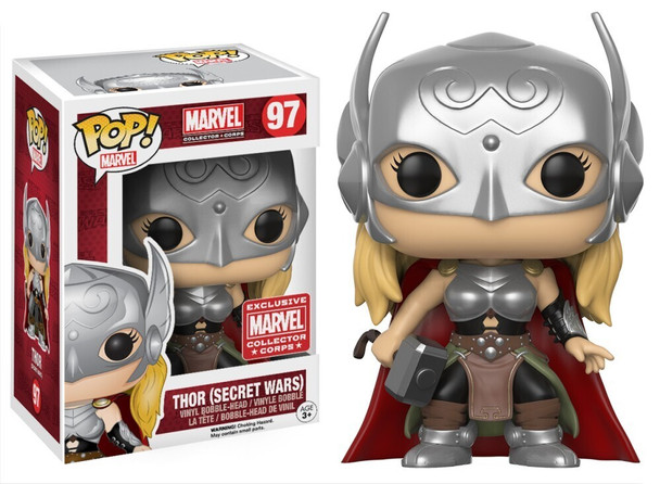 Marvel Collector Corps Thor Secret Wars Funko Pop! Toy #97 NEW