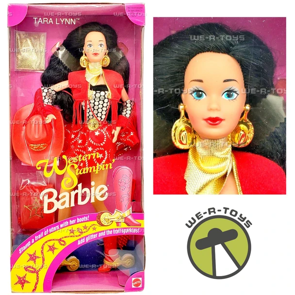 Western Stampin' Tara Lynn Friends of Barbie Doll 1993 Mattel 10295