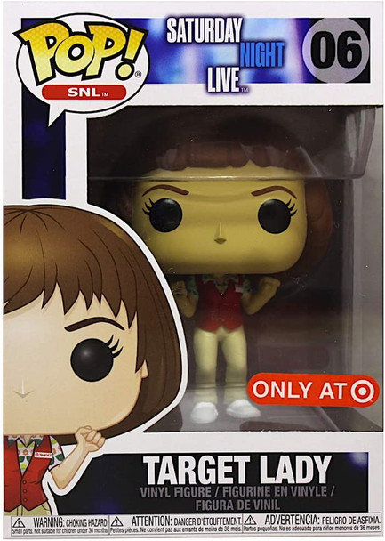 Funko Pop! SNL Saturday Night Live #06 Target Lady Vinyl Figure Target Exclusive