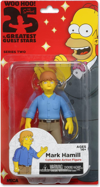 The Simpsons 25th Anniversary Series 2 Mark Hamill 5" Action Figure Neca Toys