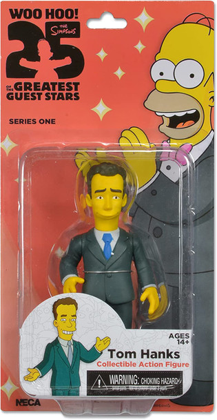 The Simpsons 25th Anniversary Series 1 Tom Hanks 5" Action Figure Neca Toys