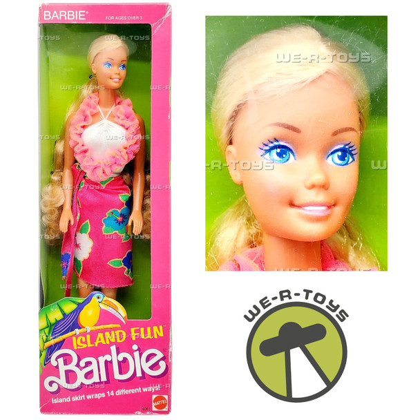 Island Fun Barbie Doll 1987 Mattel 4061