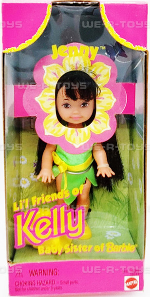 Barbie Li'l Friends of Kelly Jenny Flower Doll Mattel 1997 #18913 NEW