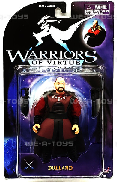 Warriors of Virtue Dullard 6" Scale Action Figure 1997 Play'em Toys NRFP