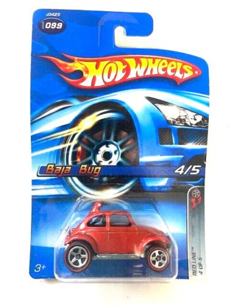 Hot Wheels Red Line Series 2006 Collector #099 Baja Bug Diecast Vehicle