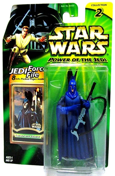 Star Wars Power of the Jedi Coruscant Guard Action Figure 2000 Hasbro