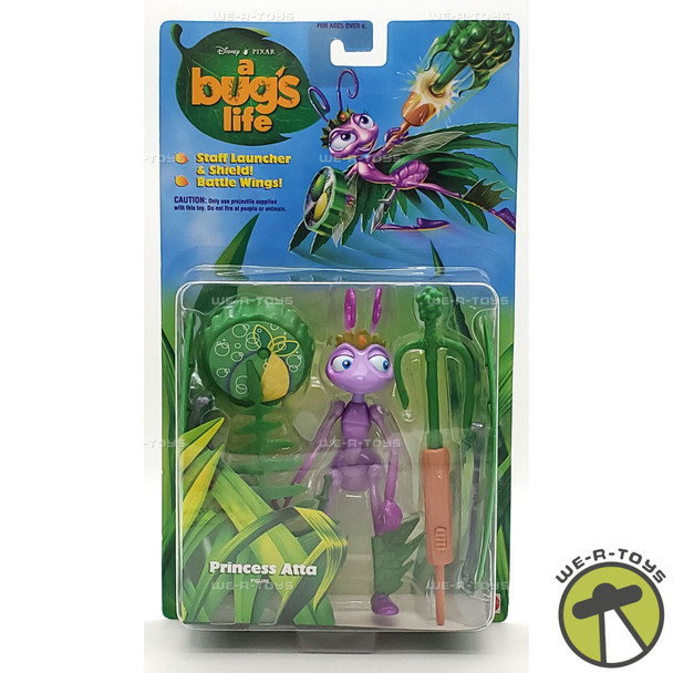 Disney Pixar A Bug's Life Princess Atta Action Figure Mattel 1998 #19342 NEW