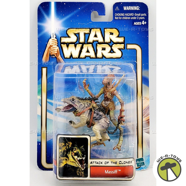 Star Wars Attack of the Clones Massiff Action Figure 2002 Hasbro 84803
