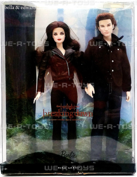 Barbie The Twilight Saga Breaking Dawn Part 2 Bella & Edward Giftset 2012 Mattel #Y5858