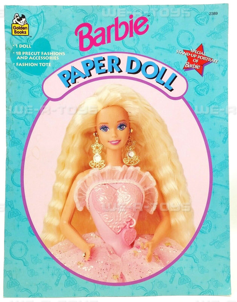 1994 Golden Books Barbie Paper Doll Book No. 2389