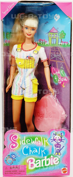 Barbie Sidewalk Chalk Barbie Doll Special Edition Mattel 1997 No. 19784 NRFB