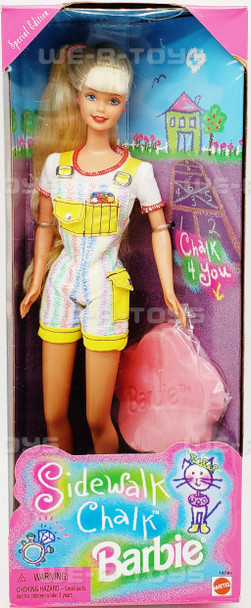 Sidewalk Chalk Barbie Doll Special Edition Mattel 1997 No. 19784