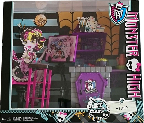 Monster High Art Class Studio Playset Pack 2013 Mattel BDD83