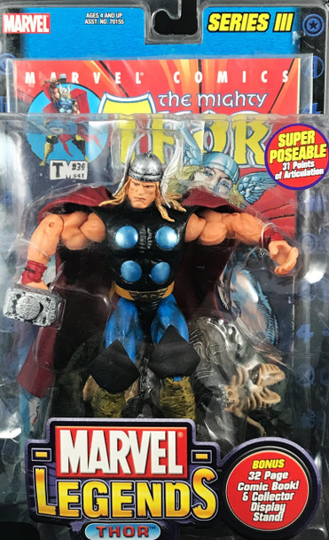 Marvel Legends Series III Thor Action Figure 2002 Toy Biz 70159