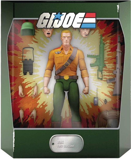 G.I. Joe G I Joe Super7 Ultimates Duke 7" Deluxe Action Figure