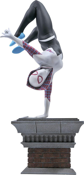 Marvel Gallery Ghost Spider Handstand Version PVC Diorama Figure 11 inches
