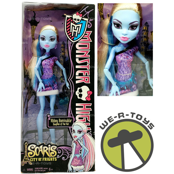 Monster High Scaris City of Frights Abbey Bominable Doll Mattel 2012 Y0393