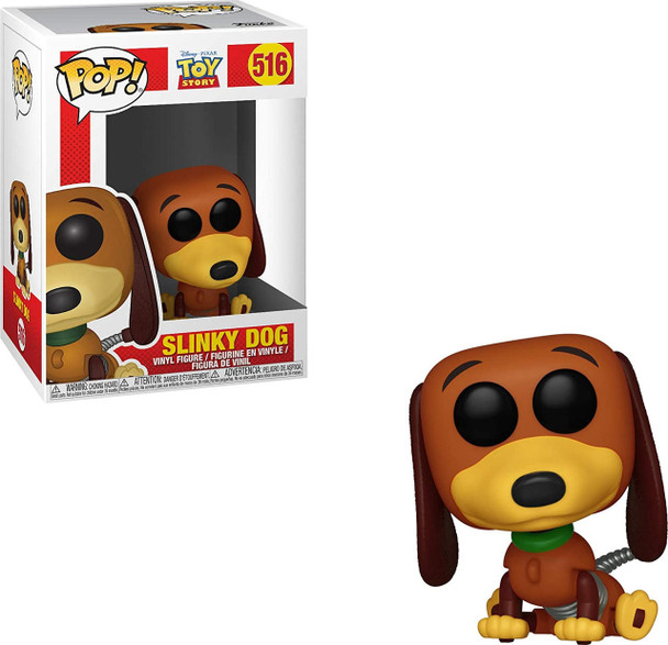 Disney Pixar Funko Pop! 516 Toy Story Slinky Dog Vinyl Figure 2018