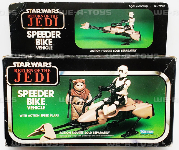 Star Wars Return of the Jedi Speeder Bike Vehicle 1983 Kenner 70500 SEALED NRFB