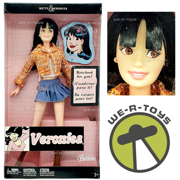 Archie Comics Veronica Barbie Doll 2005 Mattel H7615