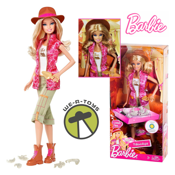 Barbie I Can Be... Paleontologist Doll 2011 Mattel W3738