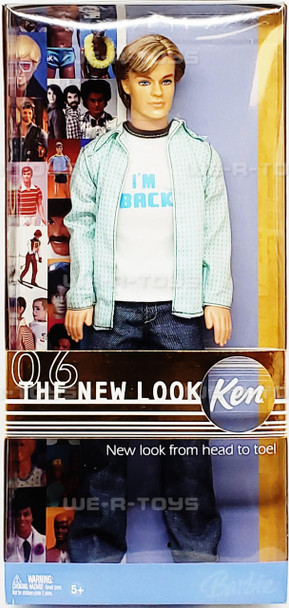 Barbie The New Look Ken Doll Mattel 2005 #J7505 NEW