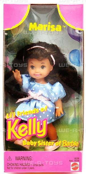 Barbie Li'l Friends of Kelly Blue Dress Marisa Doll Mattel 1997 No. 18036 NRFB