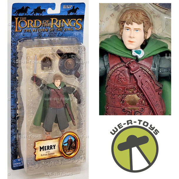 Lord of the Rings Return of the King Merry with Rohan Armor Figure Toy Biz 81333