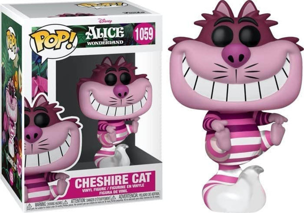 Disney Funko Pop! 1059 Disney Alice in Wonderland Cheshire Cat Vinyl Figure 2021