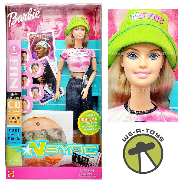 #1 *NSYNC Fan Barbie Doll 2000 Mattel 50534