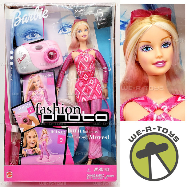 Fashion Photo Barbie Doll 2001 Mattel 55620