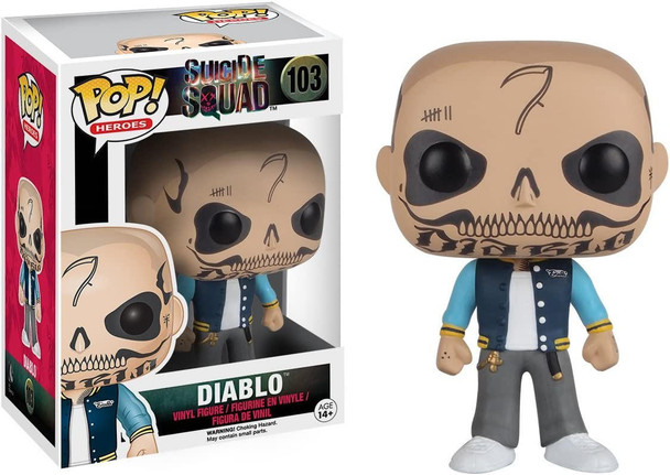 DC Funko Pop! Heroes 103 DC Suicide Squad El Diablo Vinyl Figure