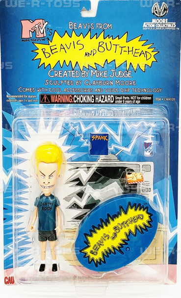 Beavis and Butt-Head MTV's Beavis from Beavis and Butt-Head Figure With Accessories and Voice Chip