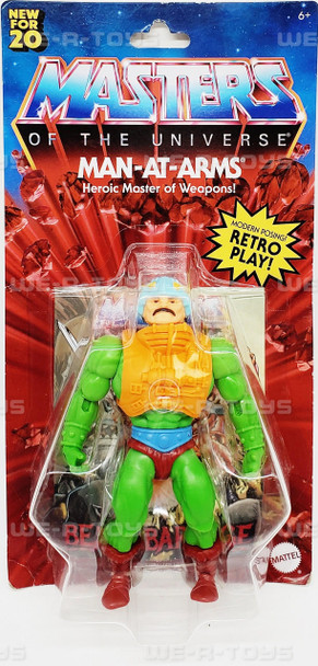 Masters of the Universe Man-At-Arms Heroic Master of Weapons Figure Mattel 2020