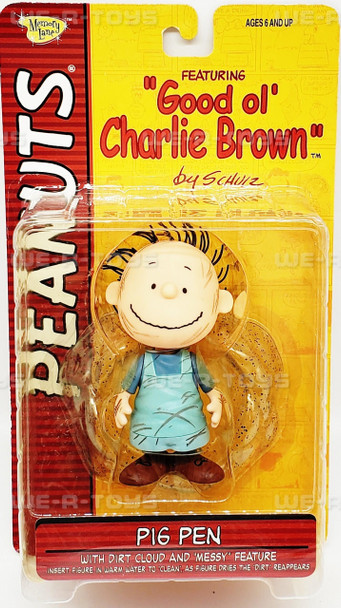 Peanuts Good Ol' Charlie Brown Pig Pen Figure With Dirt Cloud and Messy Feature