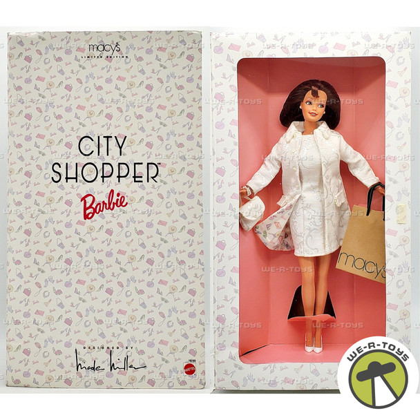 Barbie City Shopper Macy's Limited Edition Nicole Miller Doll 1996 Mattel 16289