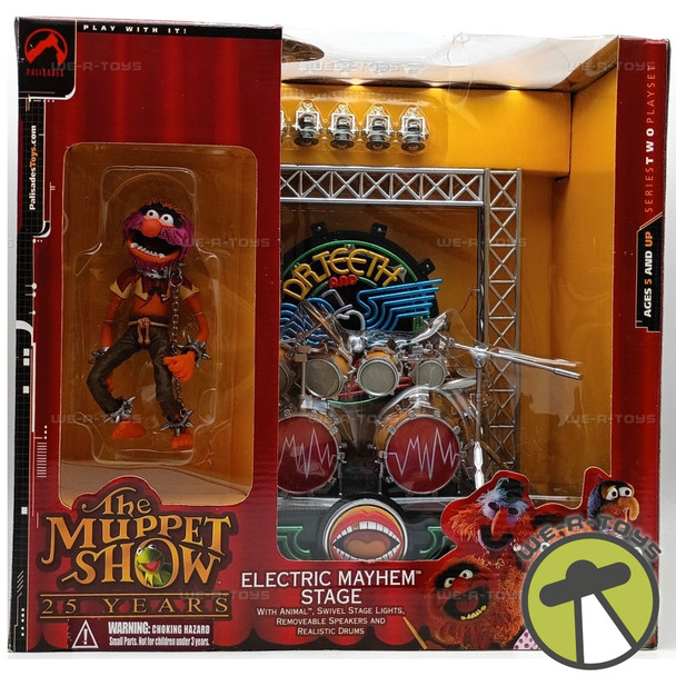 The Muppets Show: Animal and The Electric Mayhem Stage Set 2002 Palisade Toys