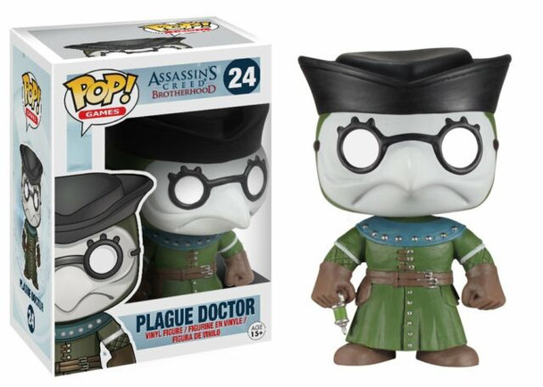 Funko Pop! Games 24 Assassin's Creed Brotherhood Plague Doctor Vinyl Figure