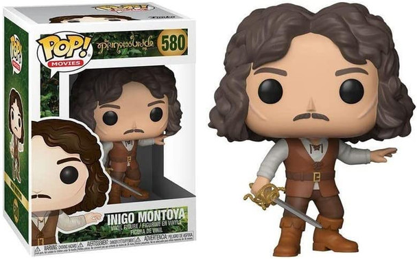Funko Pop! Movies 580 The Princess Bride Inigo Montoya Vinyl Figure 2018