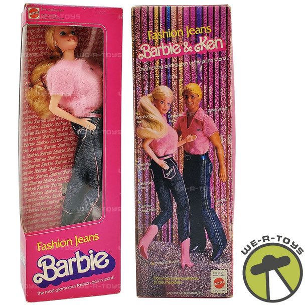 Barbie Fashion Jeans Doll 1981 Mattel No. 5315 NRFB