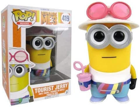 Funko POP Movies Despicable Me 3 #419 Tourist Jerry Vinyl Figure